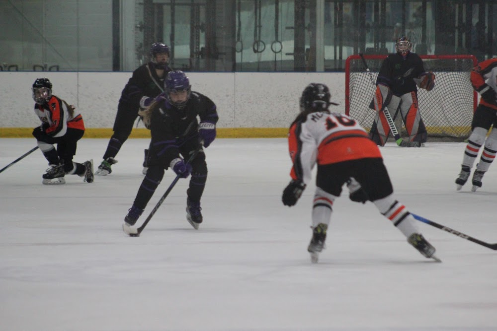 Rush up ice against Midland.
